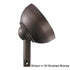 Kichler Accessory Slope Adapter Model: 337005AVI