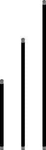 Kichler Accessory Stem 4npsm 12 Inch Model: 15651AZT