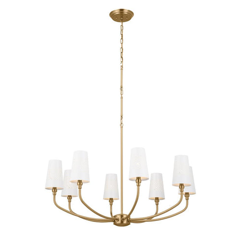 Kichler Adeena 8 Light Chandelier Model: 52509BK