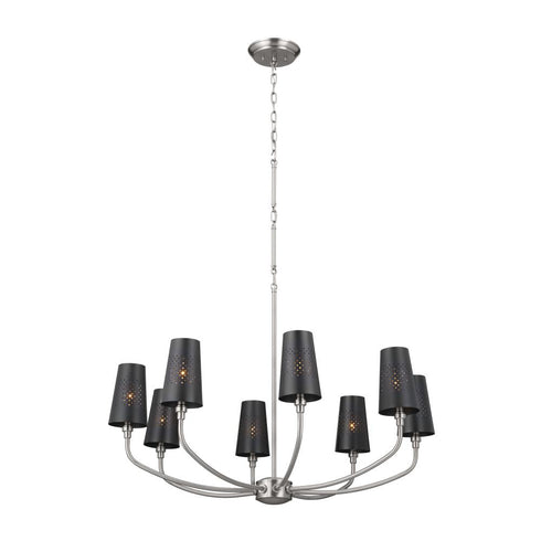 Kichler Adeena 8 Light Chandelier Model: 52509BK