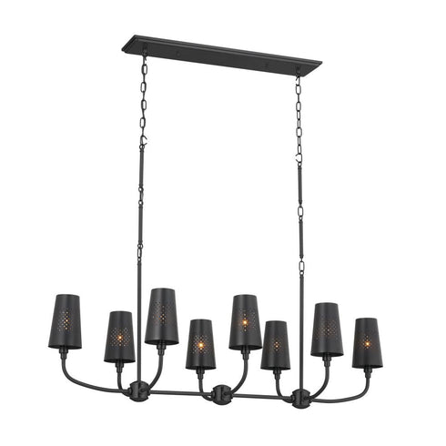 Kichler Adeena 8 Light Linear Chandelier Model: 52510CLP