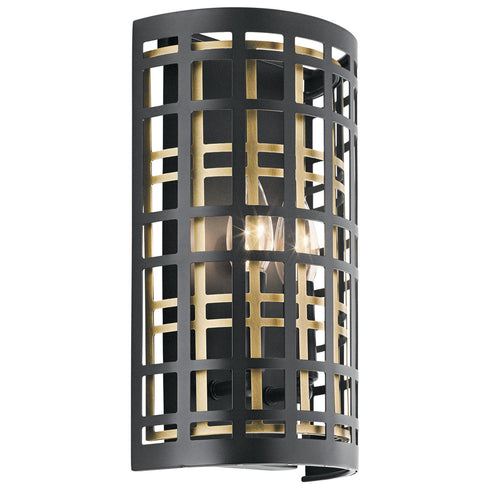 Kichler Aldergate(Tm) 2 Light Wall Sconce Model: 44079BK