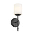 Kichler Ali 1 Light Wall Sconce Model: 55140BK