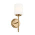 Kichler Ali 1 Light Wall Sconce Model: 55140BK