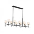 Kichler Ali 10 Light Linear Chandelier Model: 52503BNB