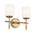 Kichler Ali 2 Light Bath Model: 55141BK