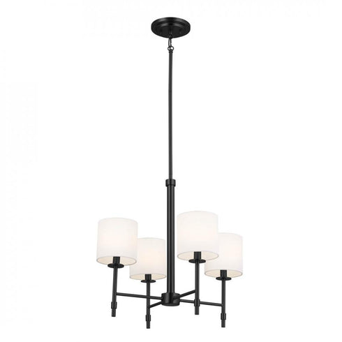 Kichler Ali 4 Light Mini Chandelier Model: 52504BK
