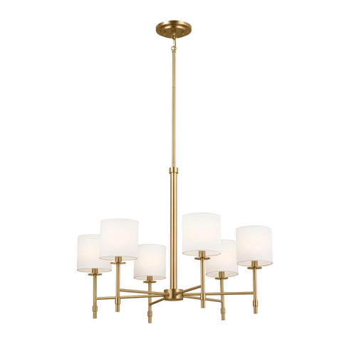 Kichler Ali 6 Light Chandelier Model: 52500BK