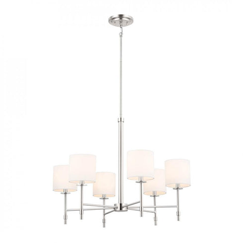 Kichler Ali 6 Light Chandelier Model: 52500BK