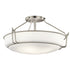 Kichler Alkire 4 Light Semi Flush Model: 44086NI
