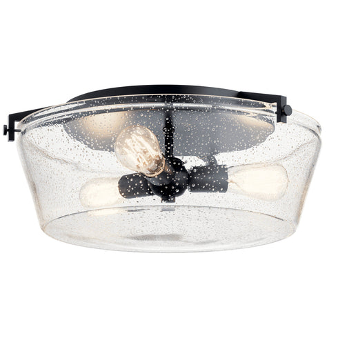 Kichler Alton 3 Light Flush Mount Model: 45299BK
