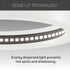 Kichler Ara 11in. Flush Mount 3000K BK in Black Finish Model: 53011BK30