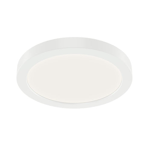 Kichler Ara 7.25 Inch Round Downlight in White 12 Count Bulk Pack Model: 53007WH30B