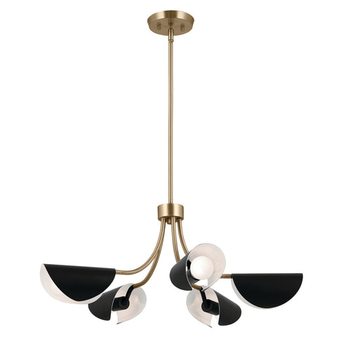 Kichler Arcus 29.25 Inch 5 Light Convertible Model: 52558SN