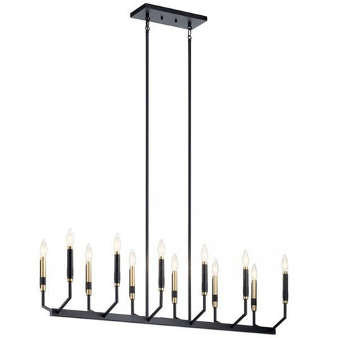 Kichler Armand 12 Light Chandelier Model: 52350BK