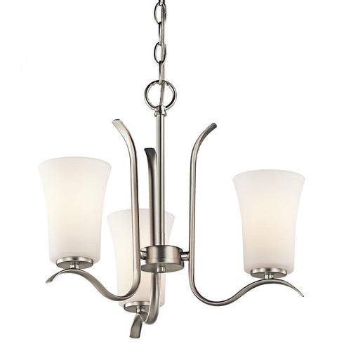Kichler Armida 3 Light Mini Chandelier Model: 43073CH
