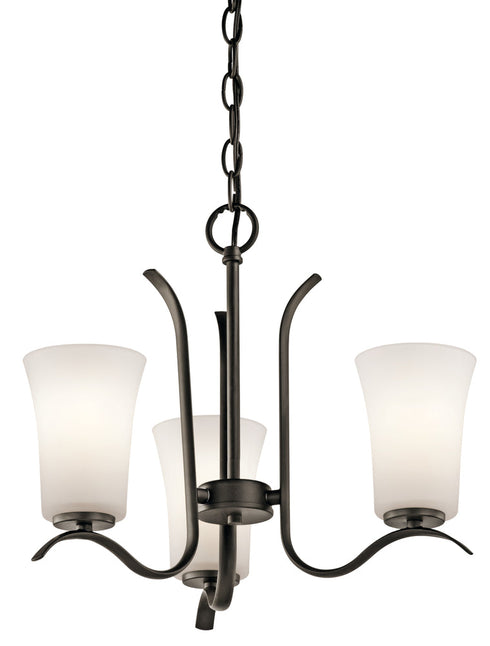 Kichler Armida 3 Light Mini Chandelier Model: 43073NI