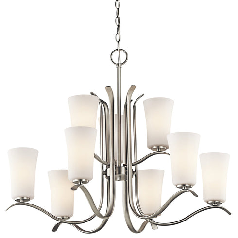 Kichler Armida 9 Light Chandelier Model: 43075NI