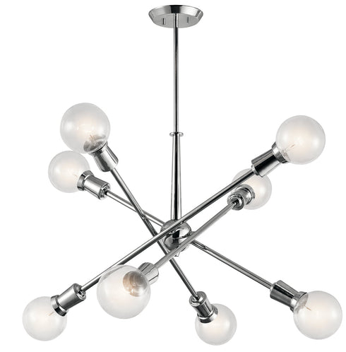 Kichler Armstrong 8 Light Chandelier Model: 43118CH