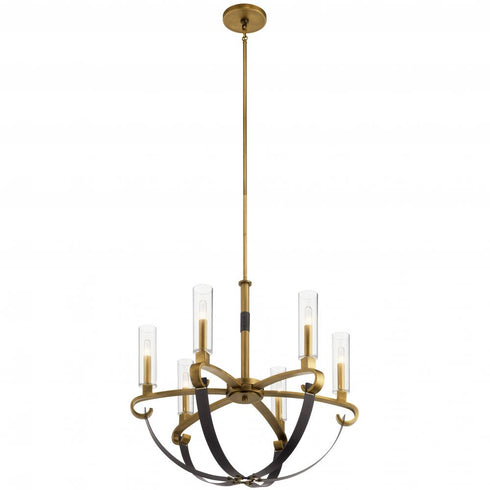 Kichler Artem 6 Light Chandelier Model: 52015CLP