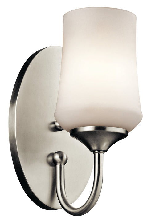 Kichler Aubrey 1 Light Wall Sconce Model: 45568NI