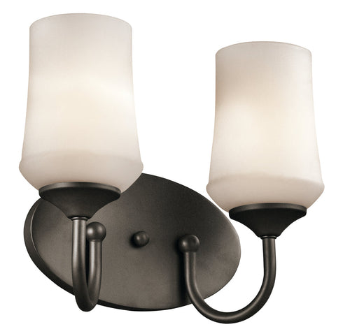 Kichler Aubrey 2 Light Bath Model: 45569NI