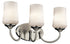 Kichler Aubrey 3 Light Bath Model: 45570NI