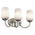 Kichler Aubrey 3 Light Bath Model: 45570NI