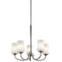 Kichler Aubrey 5 Light Chandelier Model: 43665NIL18