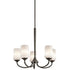 Kichler Aubrey 5 Light Chandelier Model: 43665NIL18