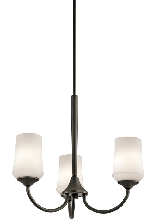 Kichler Aubrey Chandelier 3 Light in Olde Bronze Finish Model: 43664OZ