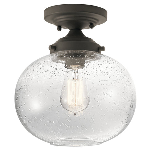 Kichler Avery 1 Light Semi Flush Model: 42296NI