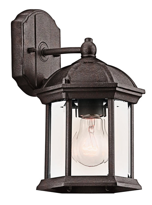 Kichler Barrie 1 Light Outdoor Wall Model: 49183BK