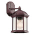 Kichler Barrie 1 Light Outdoor Wall Model: 49183BK