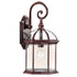 Kichler Barrie 1 Light Outdoor Wall Model: 49186BK