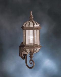 Kichler Barrie 1 Light Outdoor Wall Model: 9736BK
