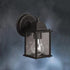 Kichler Barrie Outdoor Wall 1 Light in Black Finish Model: 9794BK