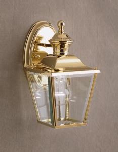 Kichler Bay Shore 1 Light Outdoor Wall Model: 9711PB