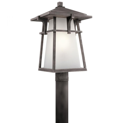 Kichler Beckett 1 Light Outdoor Post Mt Model: 49724WZCL18