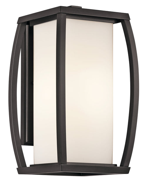 Kichler Bowen 1 Light Outdoor Wall Model: 49338AZ
