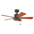 Kichler Bowen
42 Inch Bowen Fan Model: 330241MWH