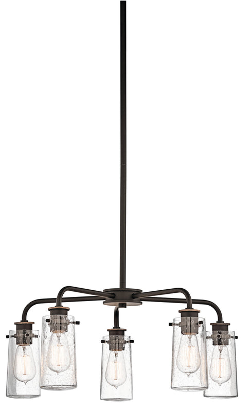 Kichler Braelyn 5 Light Chandelier Model: 43058CLP