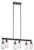 Kichler Braelyn 6 Light Linear Chandelier Model: 43059OZ