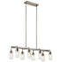 Kichler Braelyn 8 Light Linear Chandelier Model: 43457OZ