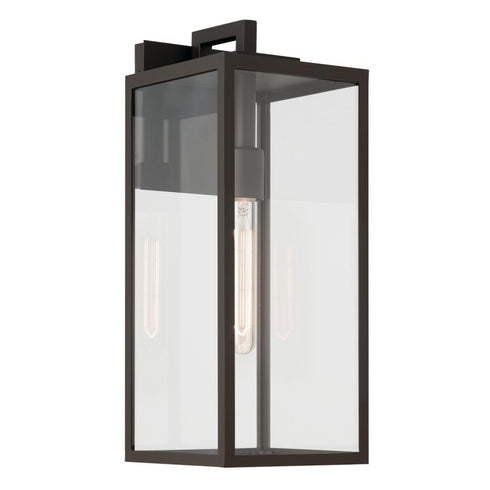 Kichler Branner Outdoor Wall 1 Light in Black Textured Finish Model: 59112BKT