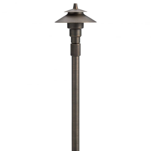 Kichler Brass Adjust Height Path Small Model: 15502CBR
