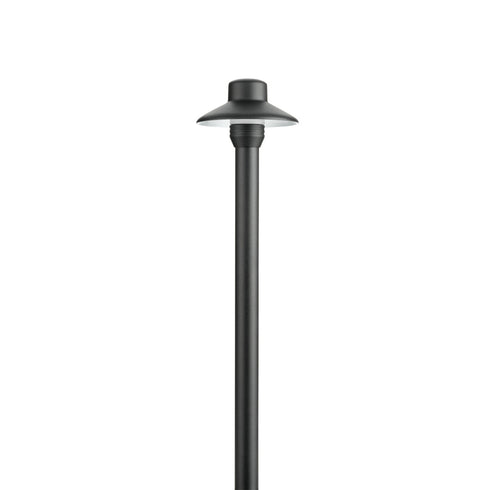 Kichler Brass Small Hat Brass 3 inch in Black Brass Finish Model: 15506BKB