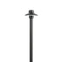 Kichler Brass Small Hat Brass 3 inch in Black Brass Finish Model: 15506BKB