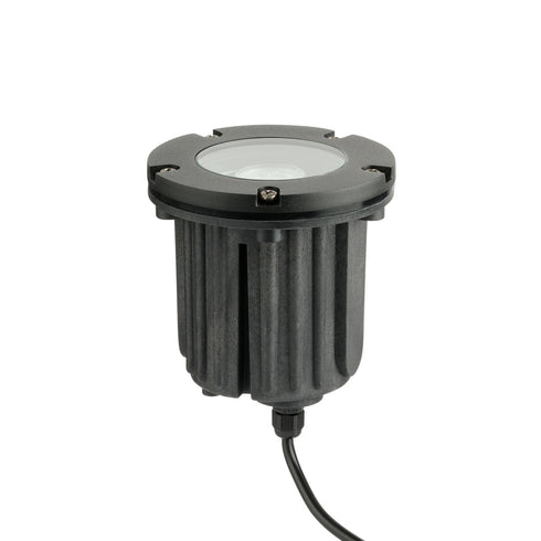 Kichler Brass Trim Inground in Black Brass Finish Model: 15495BKB