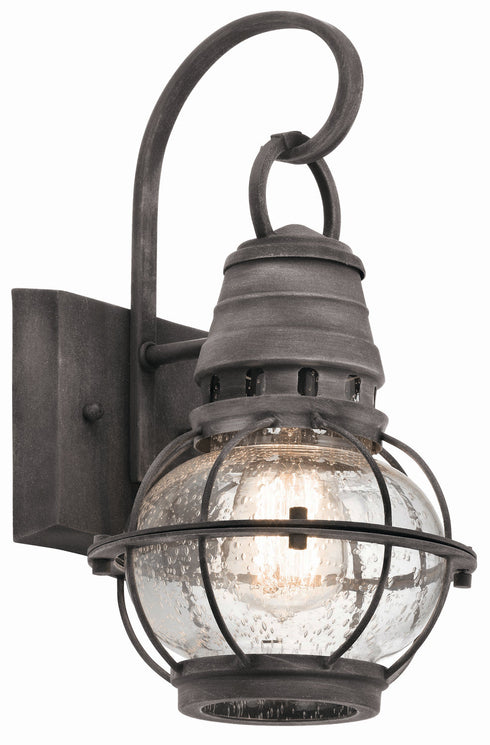 Kichler Bridge Point 1 Light Outdoor Wall Model: 49627WZC